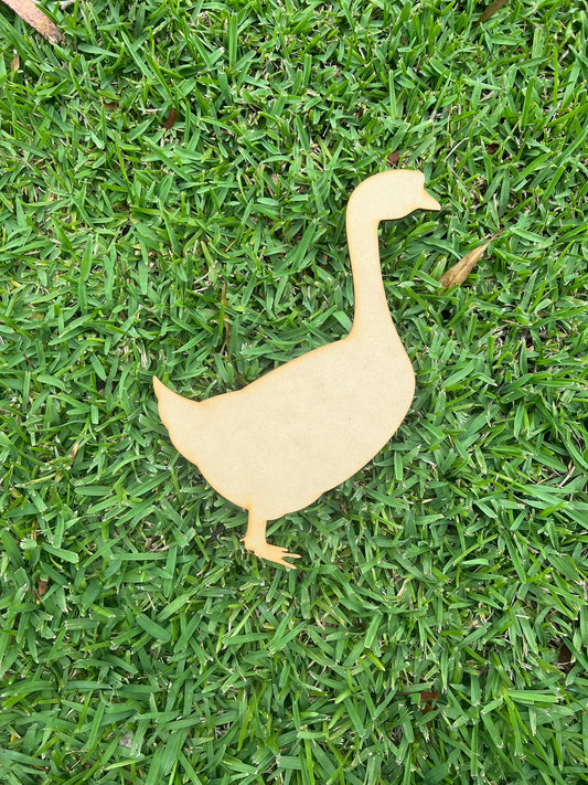 Goose Shape MDF Art Board, Resin Board, Art Blank, Craft Blank ~3mm/6mm/9mm thickness available~