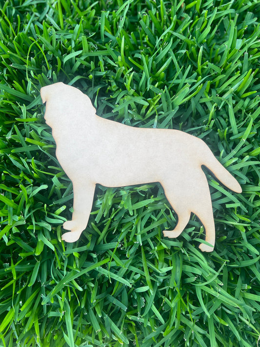 Labrador Standing MDF Art Board, Resin Board, Art Blank, Craft Blank ~3mm/6mm/9mm thickness available~
