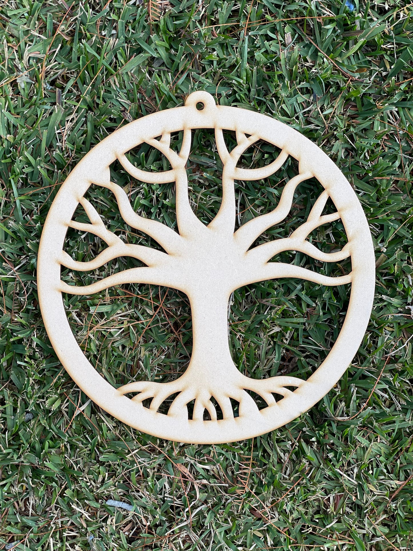 Tree Ornament Cut-Out Shape MDF Art Board, Resin Board, Art Blank, Craft Blank ~3mm/6mm/9mm thickness available~
