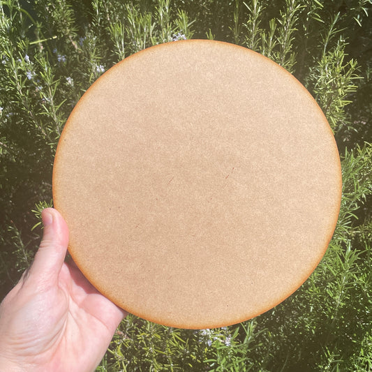 Circle Round Shape MDF Art Board, Coaster, Resin Board, Art Blank, Craft Blank ~3mm/6mm/9mm thickness available~