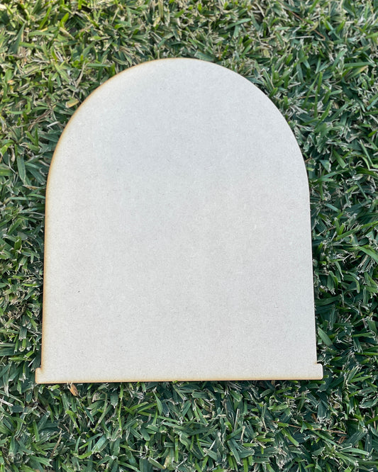 Arch with Lip Shape MDF Art Board, Resin Board, Art Blank, Craft Blank ~3mm/6mm/9mm thickness available~