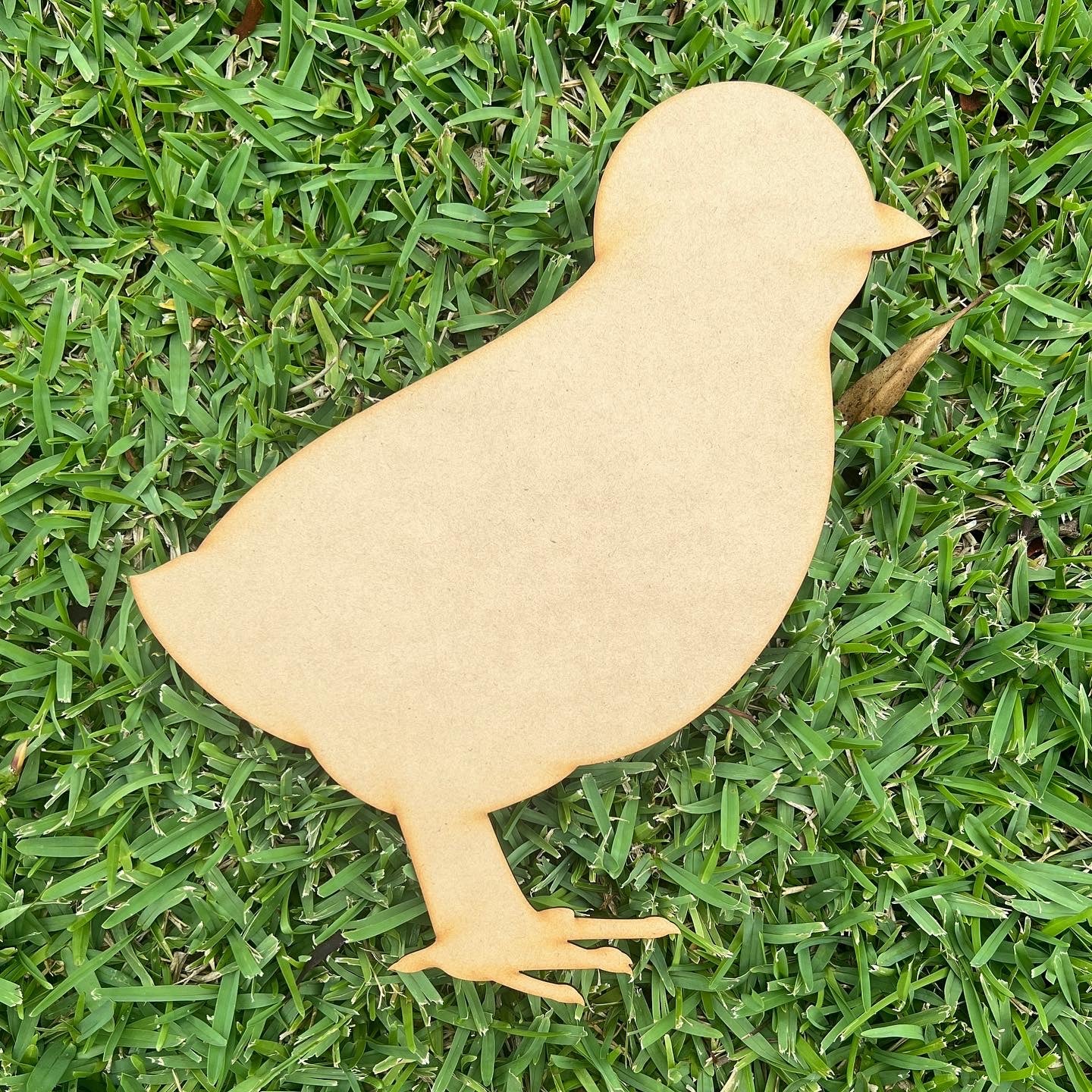Baby Chick Chicken Shape MDF Art Board, Resin Board, Art Blank, Craft Blank ~3mm/6mm/9mm thickness available~