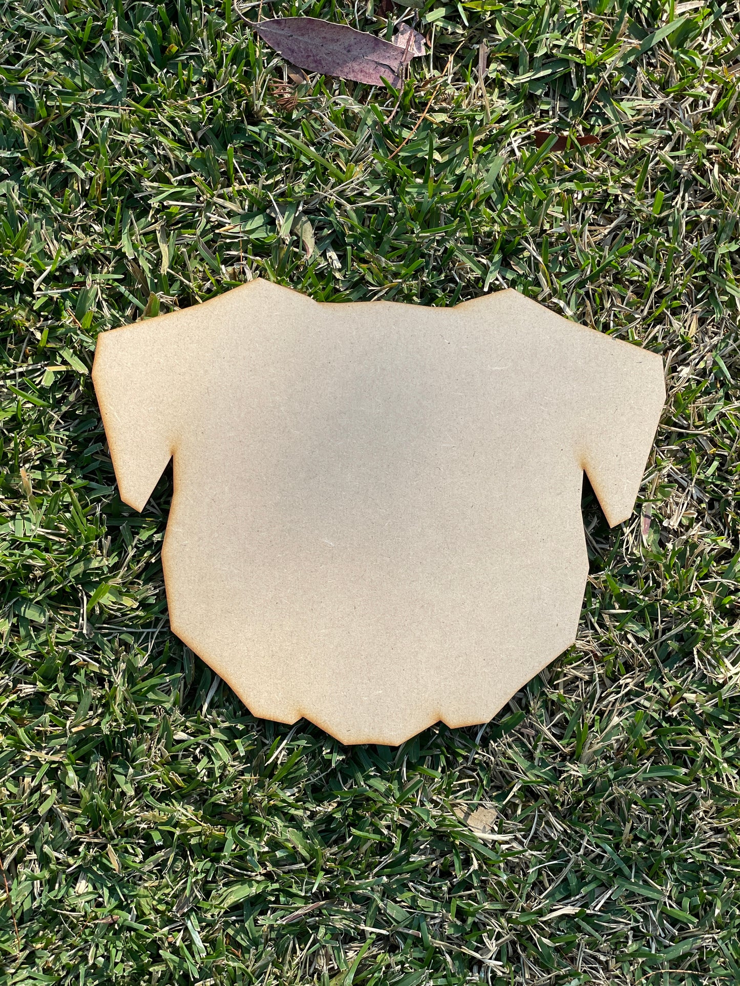 Geo Pug Head Backing Shape MDF Art Board, Resin Board, Art Blank, Craft Blank ~3mm/6mm/9mm thickness available~